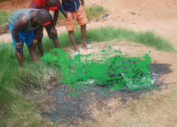 Djagblé: Découverte ce dimanche du corps d&rsquo;un individu brûlé vif, ses deux pieds solidement attachés Photo