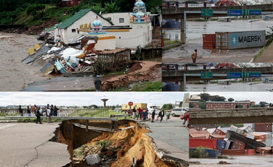 Afrique du Sud: Des pluies font au moins 306 morts et des dégâts importants Photos