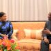 Yawa Dzigbodi TSEGAN reçue en audience par Alassane Ouattara