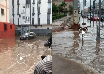 Des pluies torrentielles au Maroc, Casablanca inondée en quelques heures (Photos)
