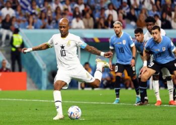 André Ayew rate le pénalty, sa fille s&rsquo;est évanouie