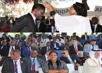 Mme TSEGAN a assisté à l’investiture du Président Téodoro Obiang Nguema Mbasogo (Photos)