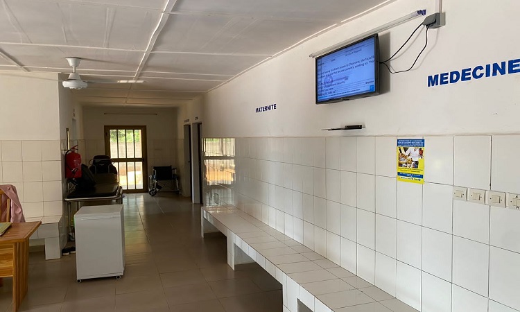 Mme Sandra Ablamba Johnson inaugure l’USP à Fiocondji dans les Lacs