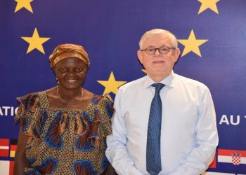 Maman Taméa reçue par l&rsquo;Ambassadeur de l’UE au Togo