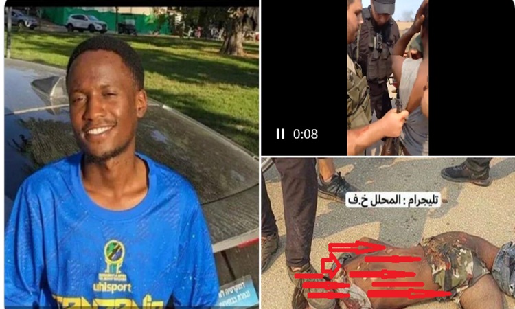 Vidéo d’un étudiant originaire de la Tanzanie exécuté par le Hamas