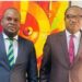 RDC : Visite surprise du Professeur Noël Tshani Mwadianvita à la CNSSAP pour encourager son Big manager le DG junior Mata M’elanga