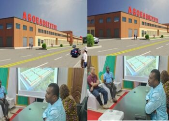 Agoè-Nyivé 1: La maquette du futur marché d’Agoè-Assiyéyé et les projets phares que voici