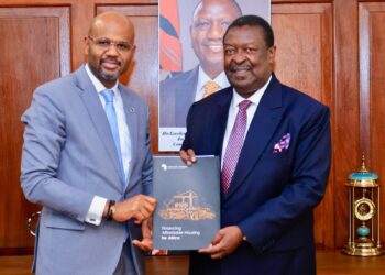 Le Directeur Général de la BDShaf présente ses lettres de créance au gouvernement du Kenya