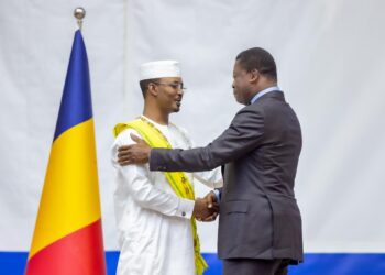 M.Idriss Deby reçoit les félicitations du président Faure Gnassingbé
