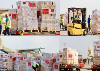  Plus de 40 tonnes de produits médicaux du Maroc aux populations de Gaza