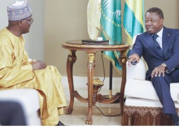 Un message du Gal Abdourahamane Tiani transmis au président togolais