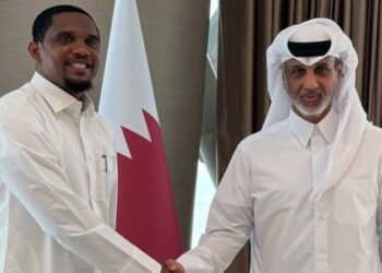 Qatar: Samuel Eto&rsquo;o a rencontré le ministre des Sports