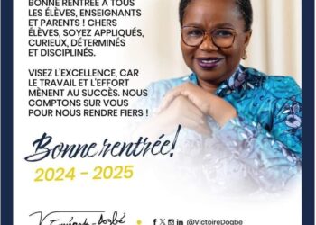 « Chers élèves (…), nous comptons sur vous pour nous rendre fiers », Mme Dogbé aux élèves du Togo