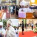 Le Cardinal Fridolin Ambongo Besungu a célébré la messe d’enterrement de feu Mgr Barrigah en présence du président Faure Gnassingbé