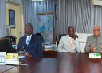 Jean Pierre Fabre chez le ministre Hodabalo Awaté