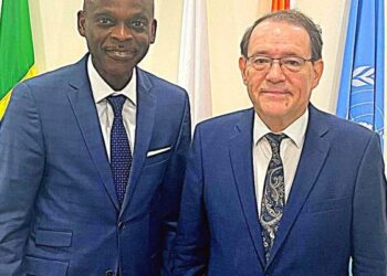 Igor EVDKMOV, le diplomate russe à Cotonou au  Bénin chez le ministre Dussey
