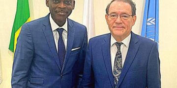 Igor EVDKMOV, le diplomate russe à Cotonou au  Bénin chez le ministre Dussey