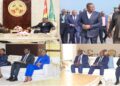 John Dramani Mahama reçu par M Faure Gnassingbé